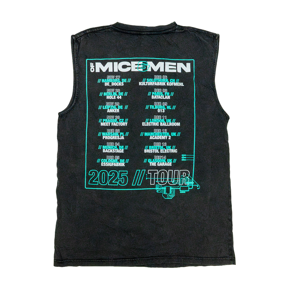 Winter 2025 European Tour Vest BLACK