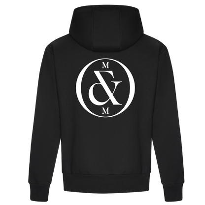METAL LOGO HOODIE BLACK