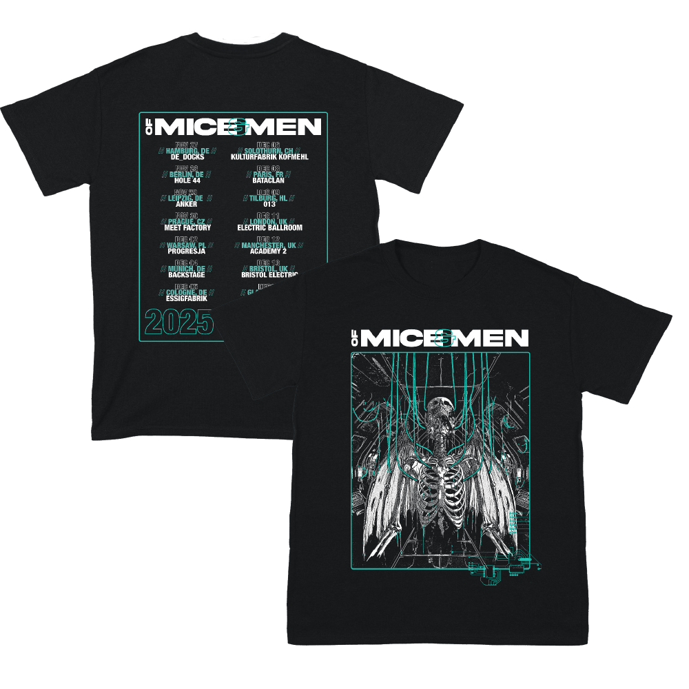 Winter 2025 European Tour Tee BLACK