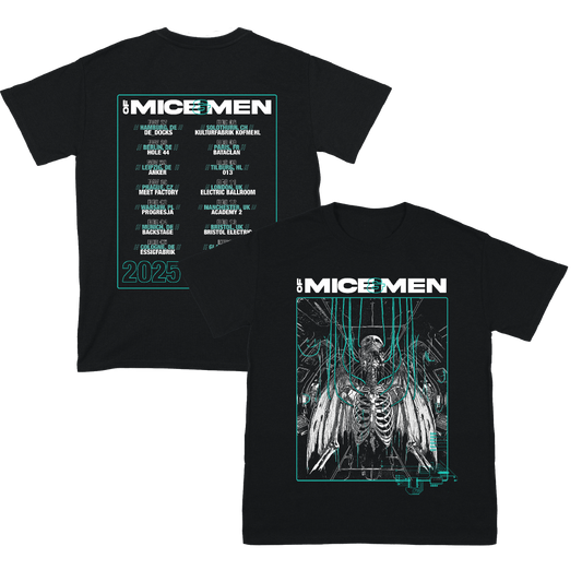 Winter 2025 European Tour Tee BLACK